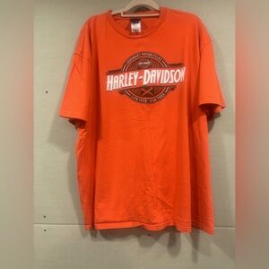Harley-Davidson Men's Bold Orange Tee
